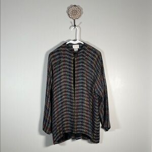 D’llajj Couture Women's Multicolor Tweed Jacket  8